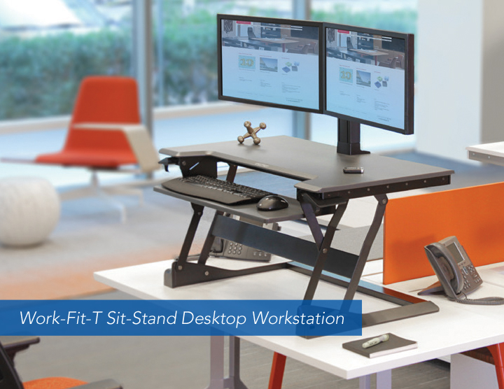 NEW! Flexible Sit-Stand Desktop Workstation