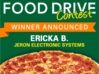 Food Drive Pizza Party Winner Announed