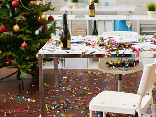 Cleaning Tricks for Holiday Parties