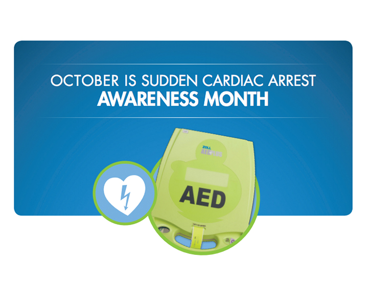 October is Sudden Cardiac Awareness (SCA) Month