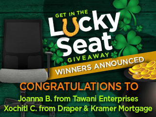 Lucky Seat Giveaway