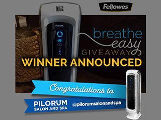 Winner Announced: Fellowes Breathe Easy Giveaway