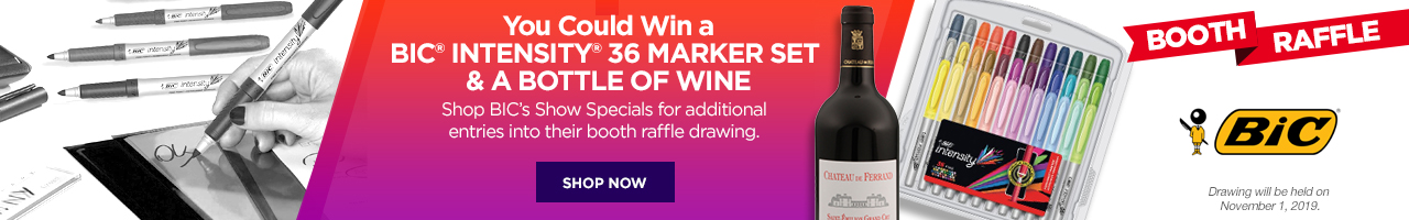Win a 36 Intesity Marker Set & a Bottle of Wine